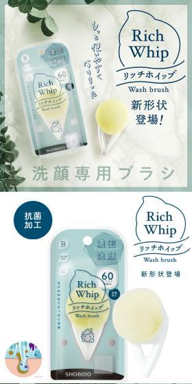 リッチホイップブラシのLPデザイン（スキンケア・ボディケア・ヘアケア／グリーン系／健康・癒し系）スマホ版