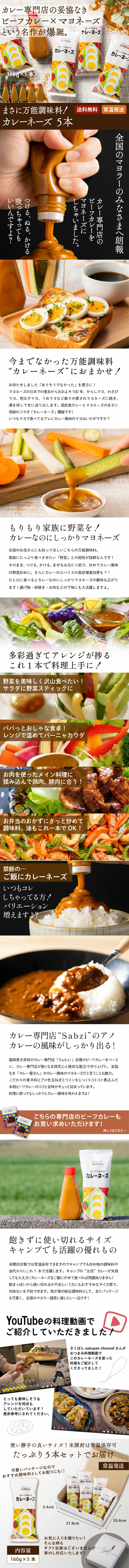 All-Purpose Seasoning Currynnaise LP design (Seasonings, Sweeteners, Broth, Soup / Brown tones / Stylish type) Mobile version