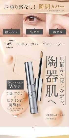 Spot Cover Concealer LP design (Cosmetics, makeup, and contact lenses / Beige tones / Refined style) Mobile version