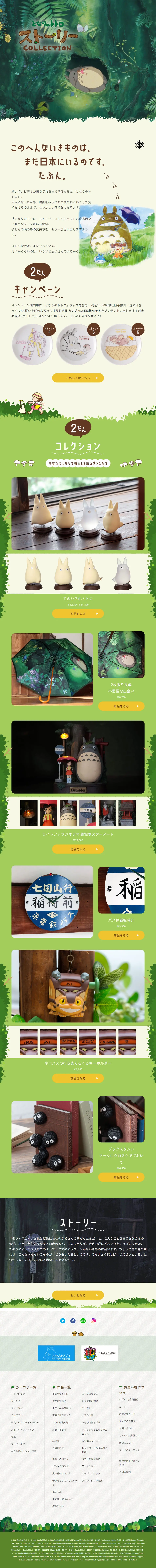 となりのトトロ　ストーリーコレクションのLPデザイン（インテリア・小物・雑貨／グリーン系／かわいい系）PC版
