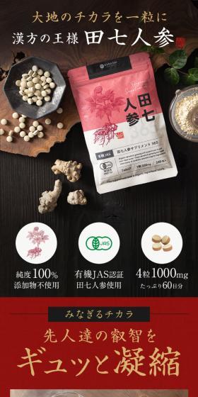 Dengshichi Ninjin LP design (Health foods, health drinks, and supplements / Black-colored / Japanese style) Mobile version