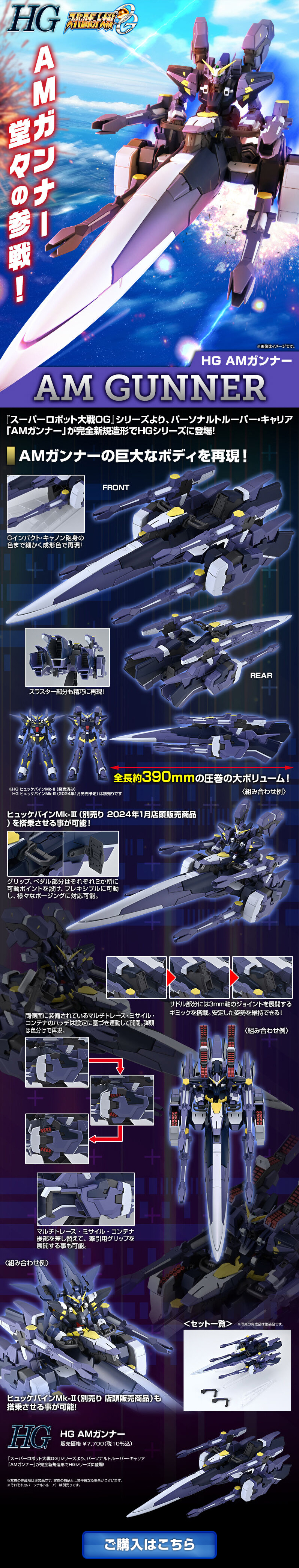 HGAM Gunner LP design (Toys, Hobbies & Figures / Black-colored / Cool style)