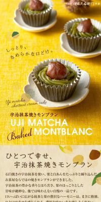 Uji Matcha Baked Mont Blanc