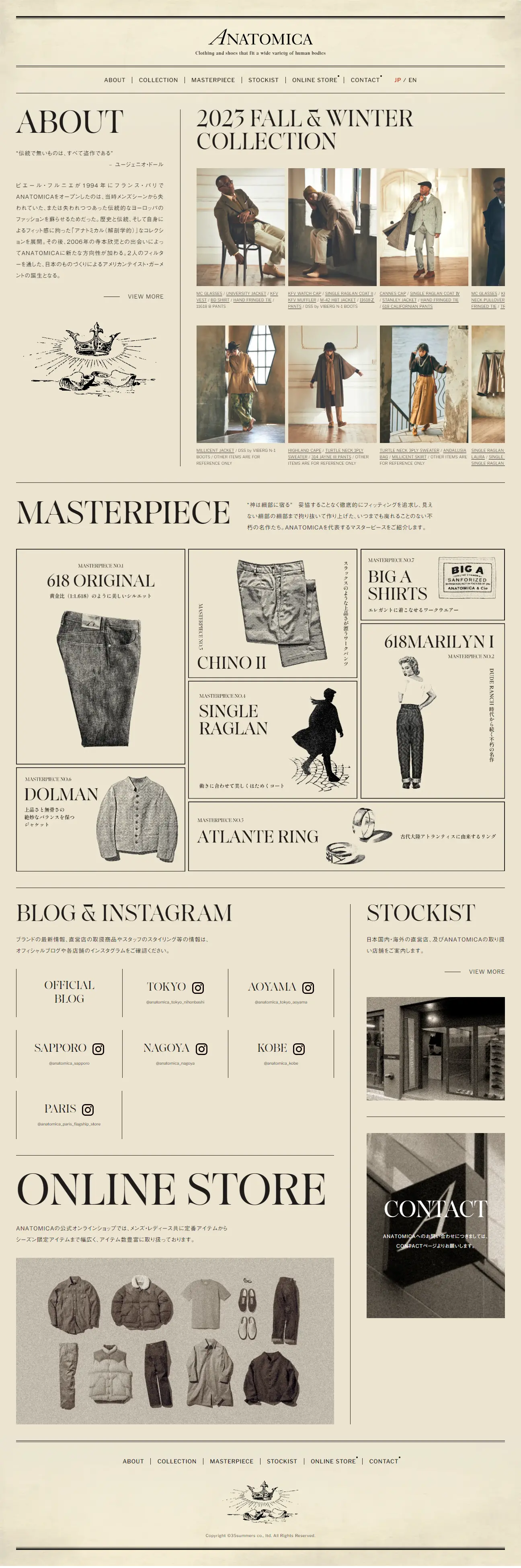 ANATOMICA LP design (Women's fashion / Beige tones / Cool style) PC version