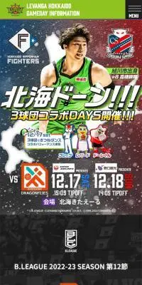 プロバスケ広島ドラゴンフライズ戦のLPデザイン（イベント・キャンペーン・ギフト／グリーン系／かっこいい系）スマホ版