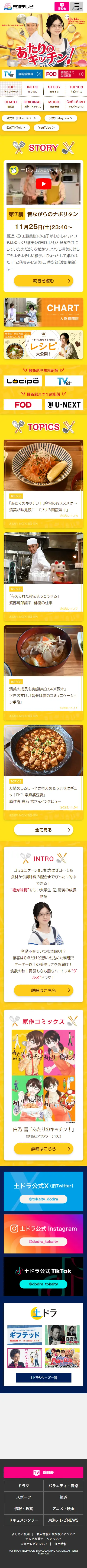 Atari's Kitchen! LP design (television / yellow / Cute style) Mobile version