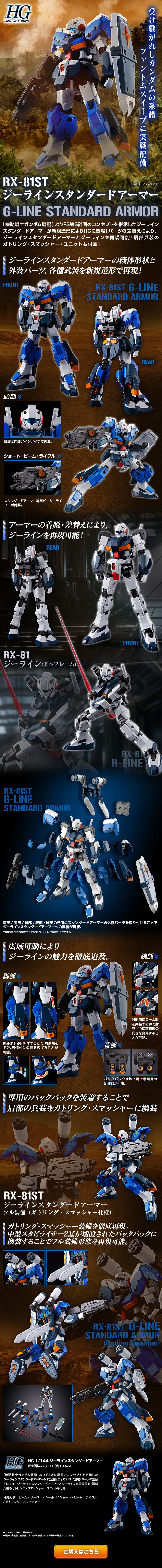 HG 1/144 ジーラインスタンダードアーマーのLPデザイン（玩具・ホビー・フィギュア／ブラウン（茶色）系／かっこいい系）
