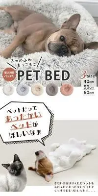 ペットベッドのLPデザイン（ペットフード ・ ペット用品／ホワイト系／スタイリッシュ系）スマホ版