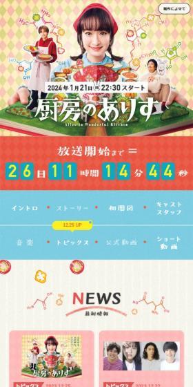 Chubo no Arisu LP design (movies / Pink shades / Cute style) Mobile version