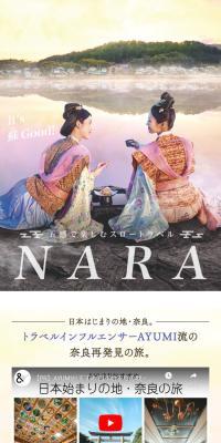 NARA LP design (Events, Campaigns, Experiences / Purples / Mystical) Mobile version