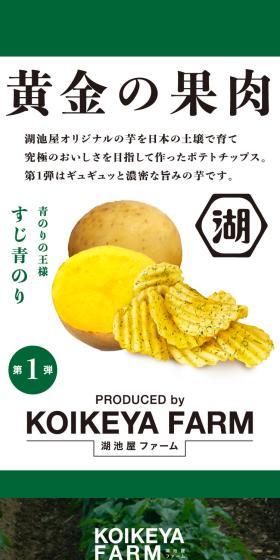 KOIKEYA FARMのLPデザイン(スナック・ガム・あめ・グミ/グリーン系/スタイリッシュ系)スマホ版