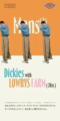 Dickeys with LOWRYS FARMのLPデザイン（レディースファッション／カラフル系／かっこいい系）スマホ版