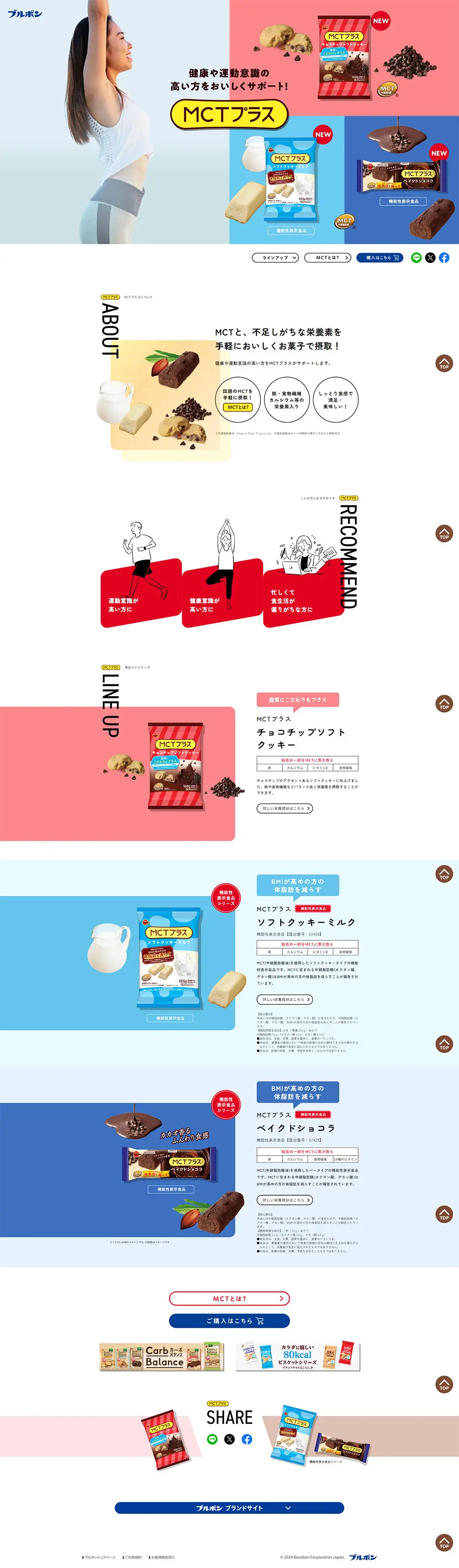 MCT Plus LP design (Health foods, health drinks, and supplements / Multi-color type / Refined style) PC version