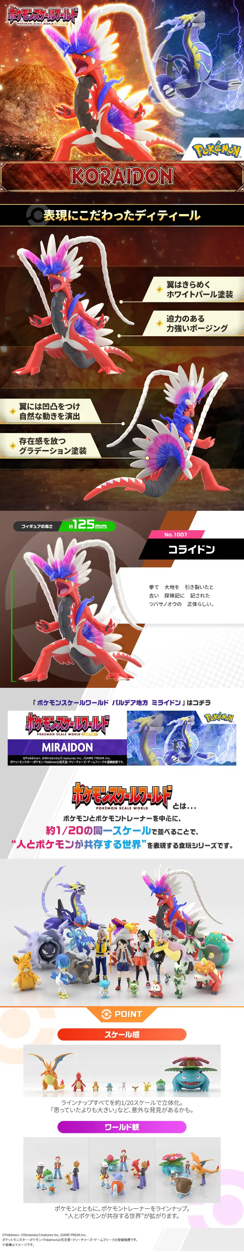 ポケモンスケールワールド パルデア地方 コライドンのLPデザイン（玩具・ホビー・フィギュア／レッド系／かっこいい系）スマホ版