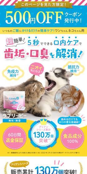 Lovely-b LP design (Pet food and pet supplies / yellow / Cute style) Mobile version