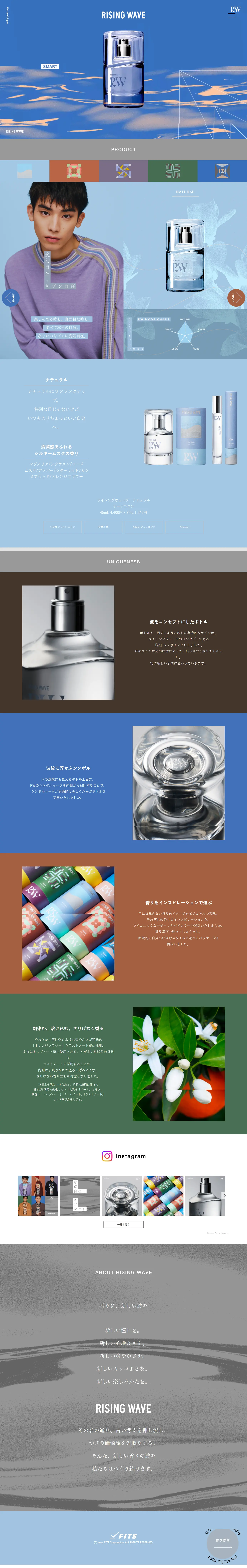 RISINGWAVE LP design (Perfumes & Fragrances / Multi-color type / Cool style) PC version