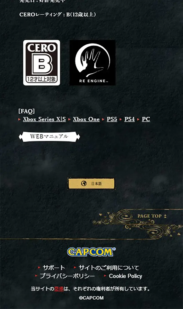 Gi: PathoftheGoddess LP design (Game Software and Hardware / Black-colored / Japanese style) Mobile version
