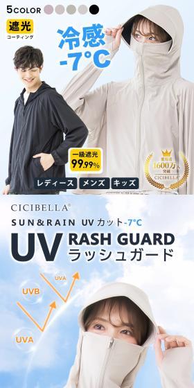UVラッシュガードのLPデザイン(レディースファッション/ブルー系/爽やか系)スマホ版