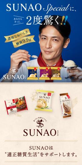 SUNAOSpecial LP design (Western confectionery / Shades of blue / Natural style) Mobile version