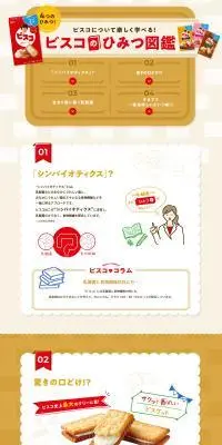 Bisco's Secret Illustrated Guide LP design (Businesses, companies, stores / Brown tones / Cute style) PC version