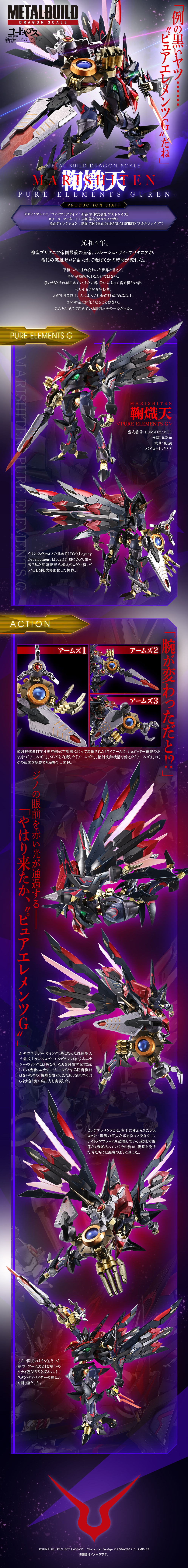 METALBUILDDRAGONSCALE Kushiten-PUREELEMENTSGUREN- LP design (Toys, Hobbies & Figures / Purples / Cool style) Mobile version