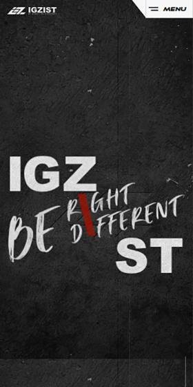 IGZISTのLPデザイン（企業・会社・お店／グレー系／かっこいい系）スマホ版