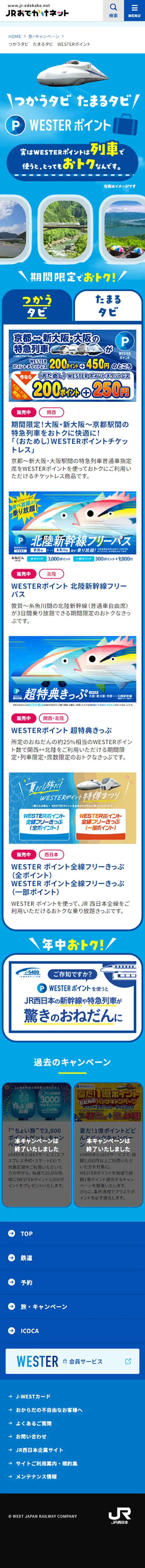 WESTER Points LP design (Businesses, companies, stores / Shades of blue / Cute style) Mobile version