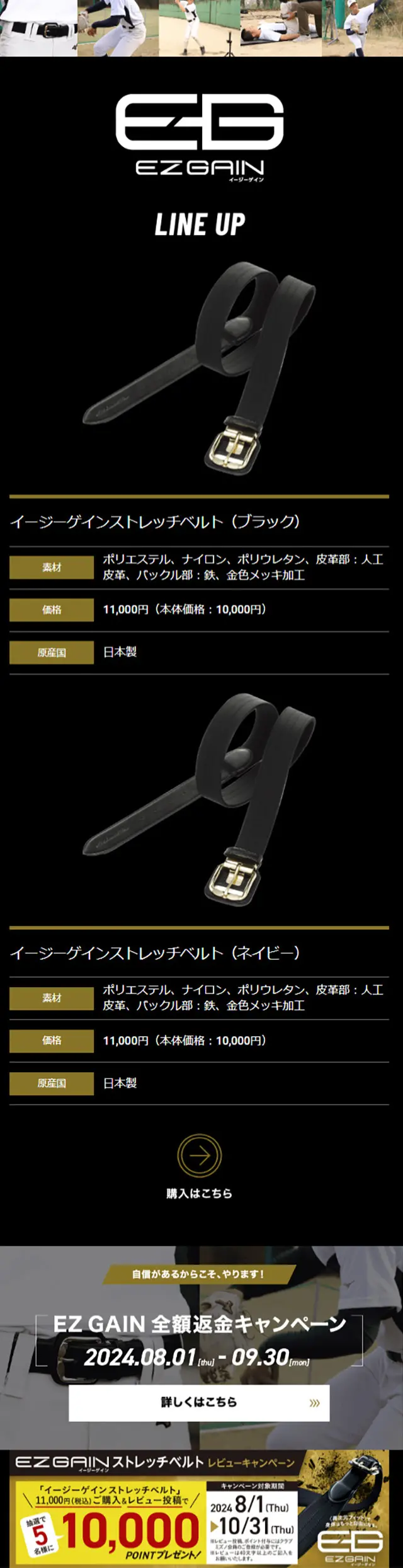 Easy Gain LP design (Sporting goods / Black-colored / Cool style) Mobile version
