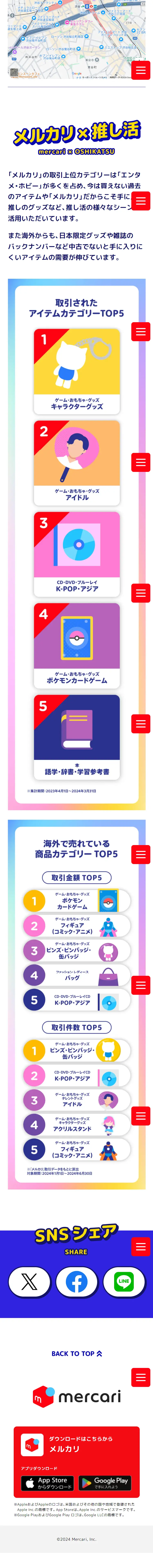 Super Oshi-katsu Exhibition LP design (Events, Campaigns, Experiences / Shades of blue / Manga) Mobile version