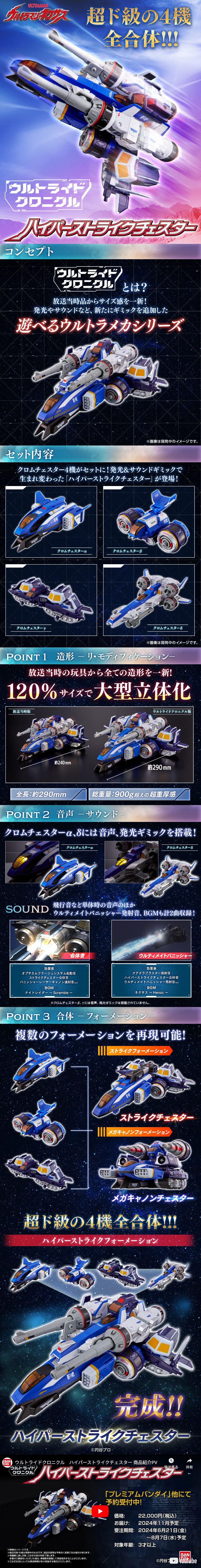 Ultride Chronicle Hyper Strike Chester LP design (Toys, Hobbies & Figures / Black-colored / Cool style)