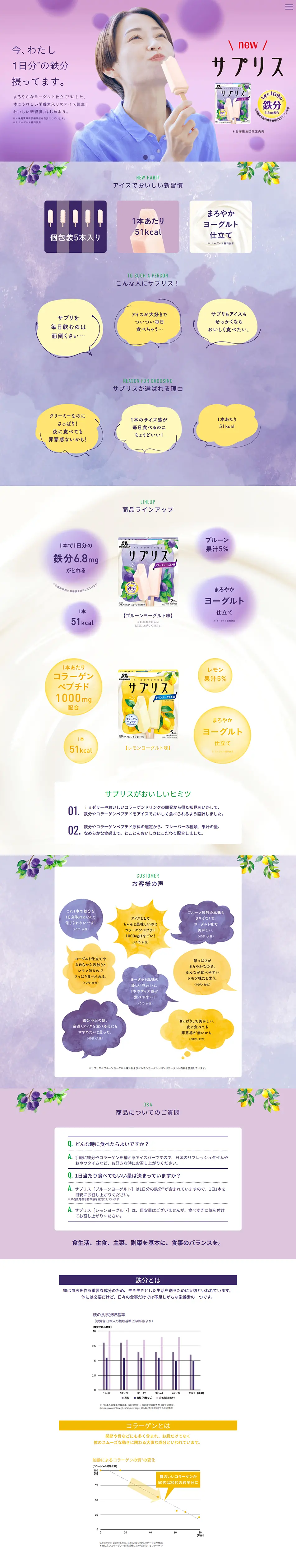 Supplis LP design (Beauty foods, beauty drinks, and supplements / yellow / Health and Wellness) PC version