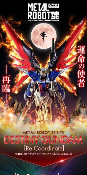 METAL ROBOT魂 ＜SIDE MS＞ デスティニーガンダムのLPデザイン（玩具・ホビー・フィギュア／ブラック系／かっこいい系）スマホ版