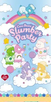 Care Bears™ Slumber PartyのLPデザイン（財布・小物・ポーチ／カラフル系／マンガ・イラスト系）スマホ版