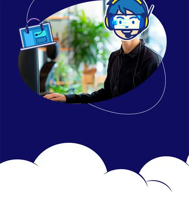 WP UPsのLPデザイン（企業・会社・お店／ブルー系／アート・芸術系）スマホ版