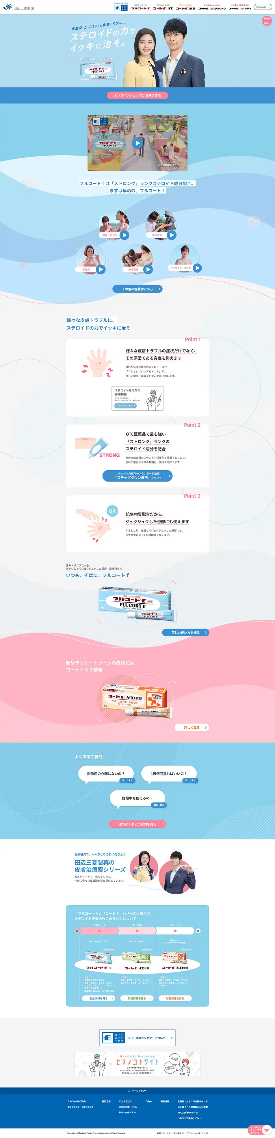 Flucort f LP design (First Aid and Protective Supplies / Pink shades / Cute style) PC version