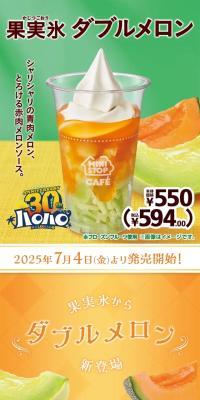 果実氷 ダブルメロン