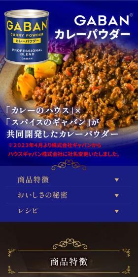 GABANカレーパウダー