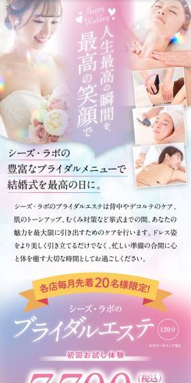 Bridal Esthetics LP design (este / Pink shades / Cute style) Mobile version