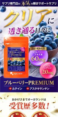 Blueberry PREMIUM LP design (Health foods, health drinks, and supplements)