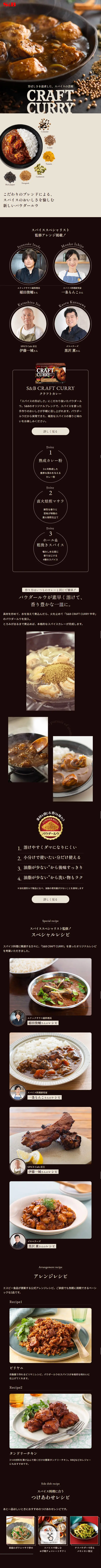 CRAFTCURRY LP design (Seasonings, Sweeteners, Broth, Soup / Black-colored / Stylish type) Mobile version
