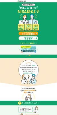 Start NISA at Kansai Mirai Bank!