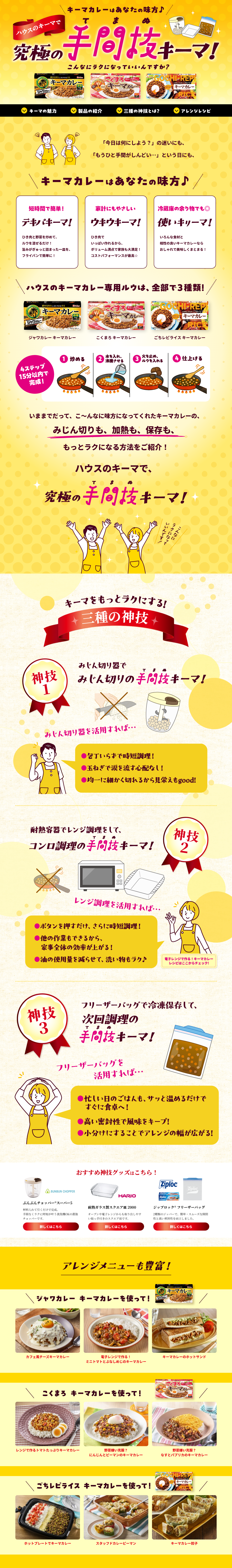 House Keema it is! LP design (Prepared foods, dishes, and cuisine / yellow / Health and Wellness)