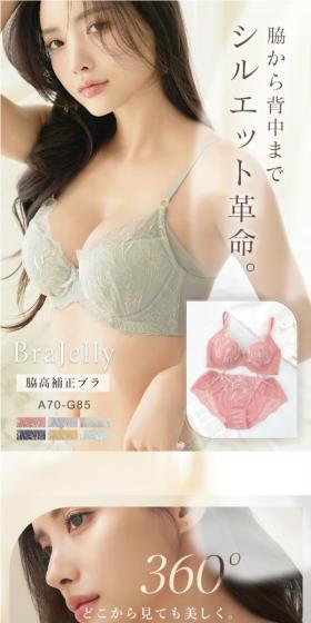 Chanterace Bra & Panties LP design (Underwear and Nightwear / Brown tones / Simple) Mobile version
