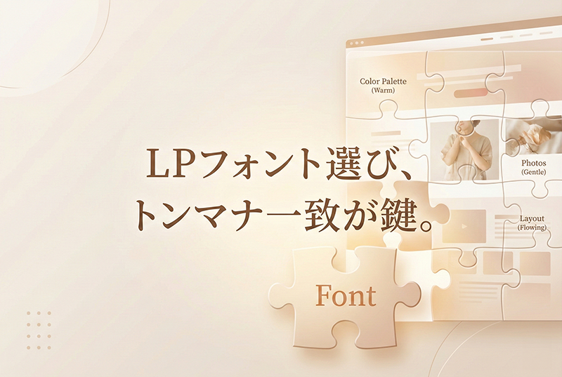 LPのフォント選びで失敗しないための確認ルール