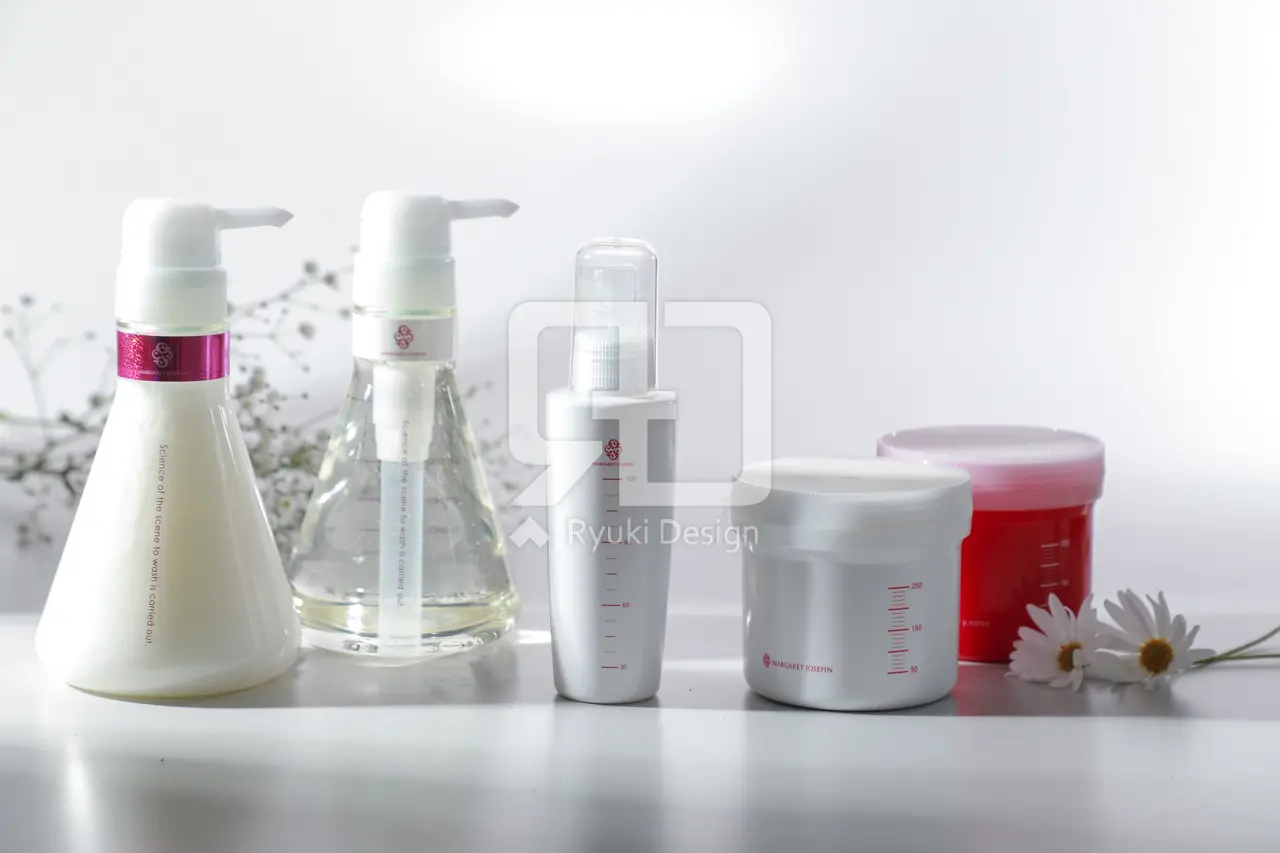 スキンケア・ヘアケア用品の写真撮影実績