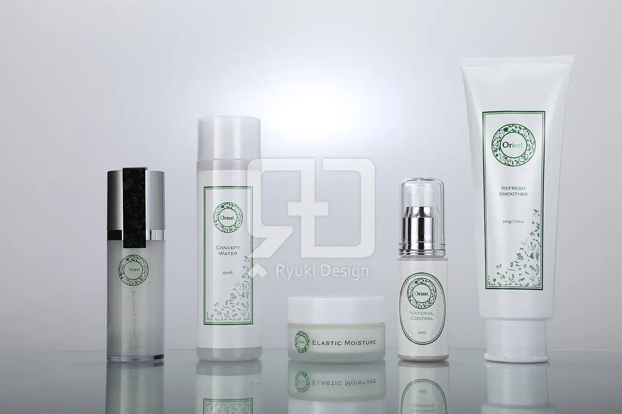 スキンケア・ヘアケア用品の写真撮影実績