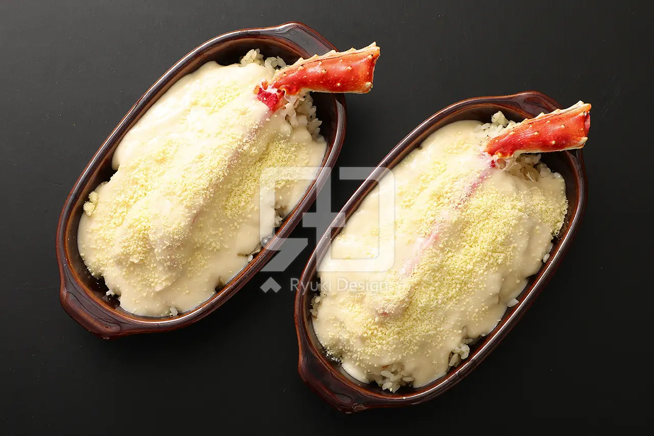 カニご飯の写真撮影実績