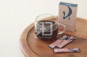 粉末プーアール茶の写真撮影実績