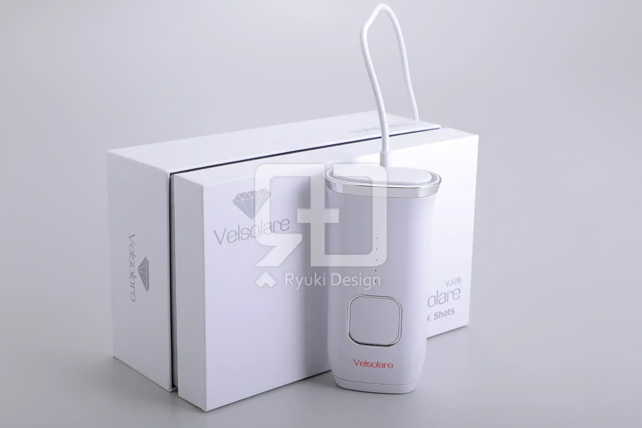 脱毛機器の写真撮影実績