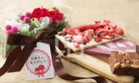 母の日ギフトチョコの写真撮影実績